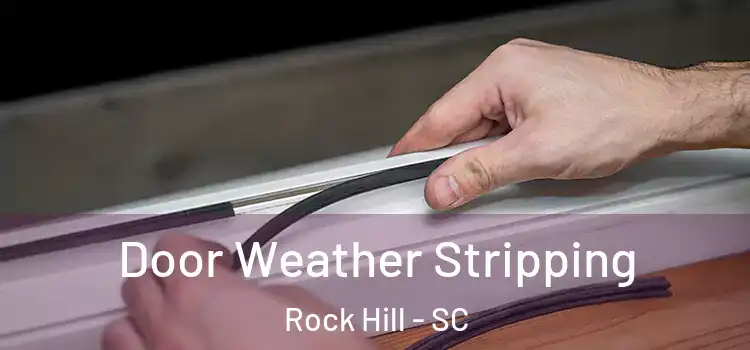 Door Weather Stripping Rock Hill - SC