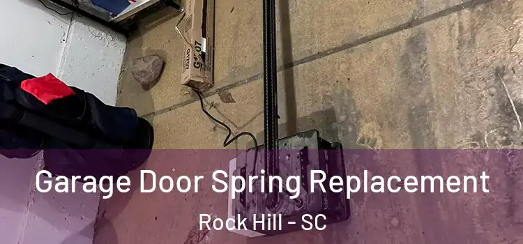  Garage Door Spring Replacement Rock Hill - SC